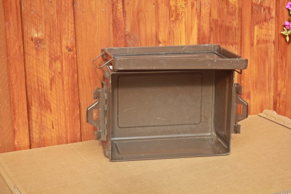 Bundeswehr 20mm Flak Munitions - Kiste FK20 Transportbox – Bild 3