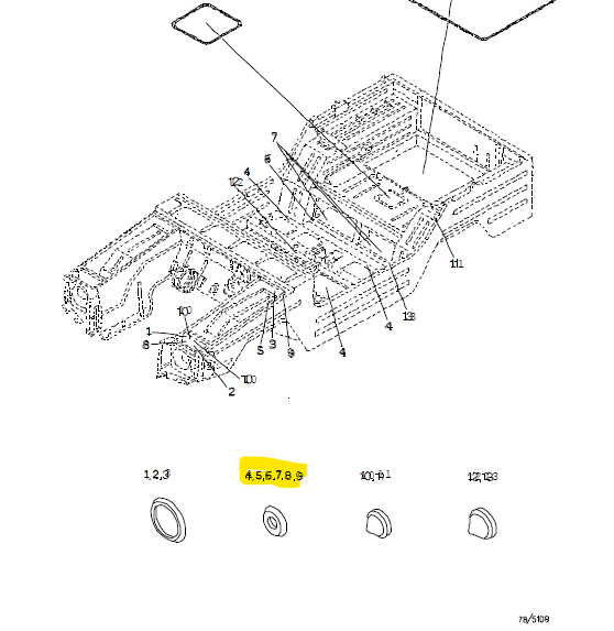 Stopfen Staub (klein) VW Iltis Bombardier – Bild 2