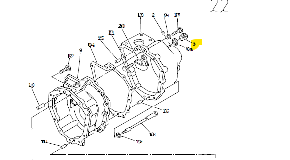 Getriebe Verschlussschraube VW Iltis Bombardier – Bild 2
