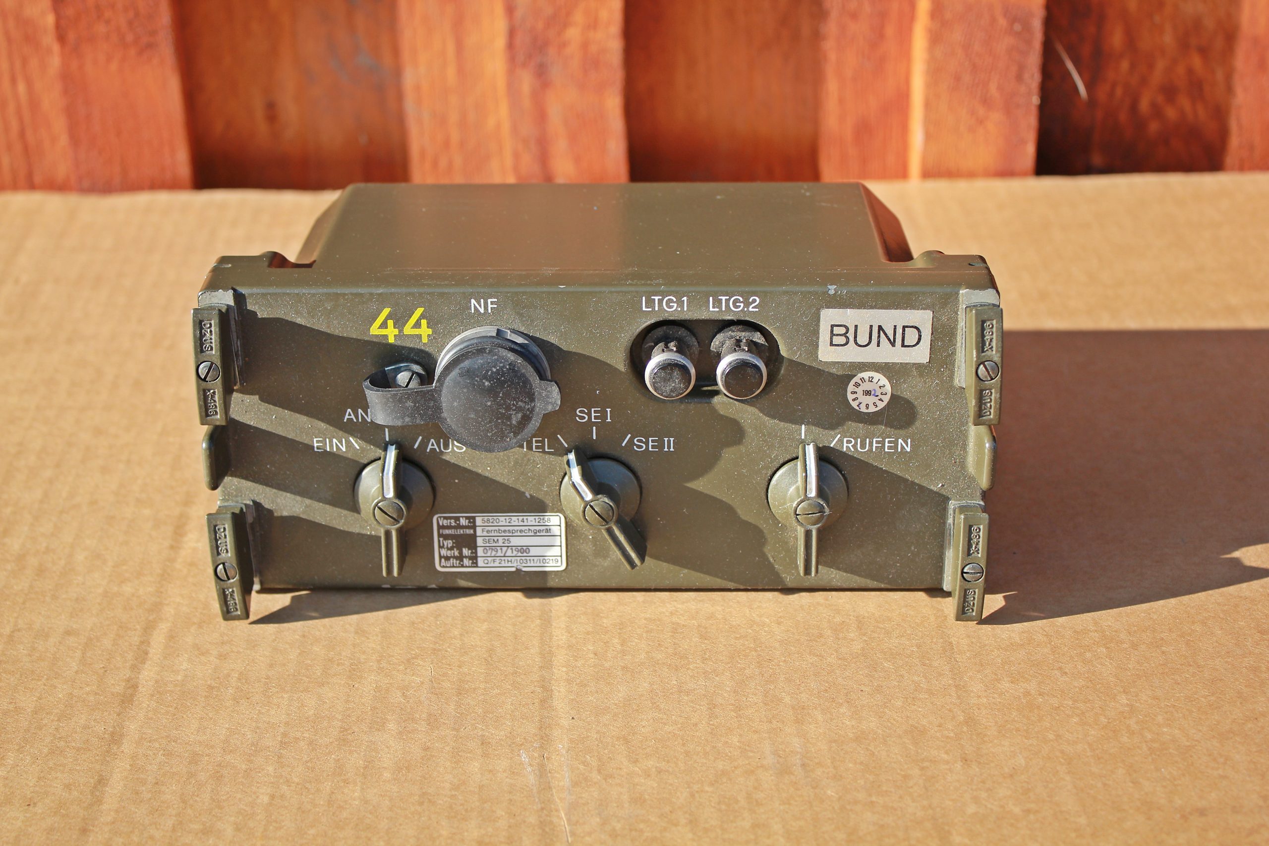 Fernsprechgerät SEM 25 – Bild 3