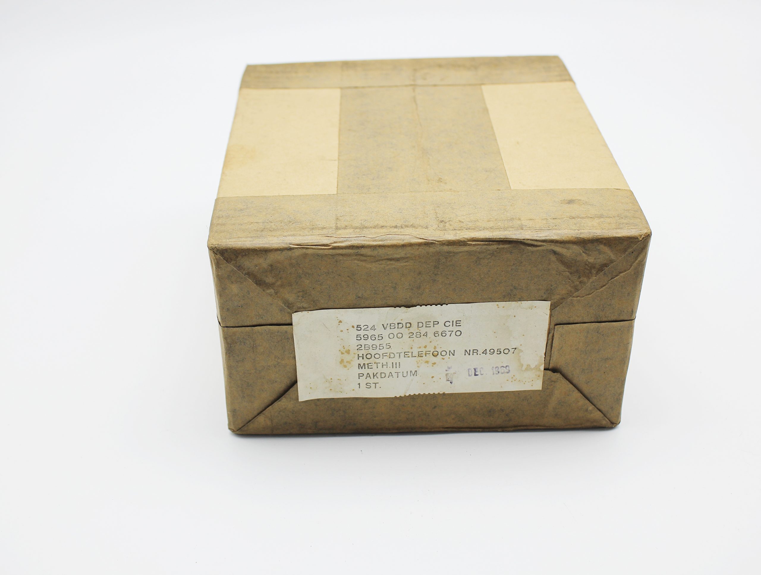 Elektrisches Headset Kopfhörer US Army Signal Corps – Bild 2