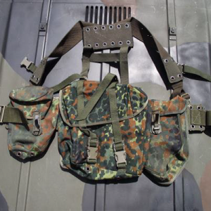 Bundeswehr Koppeltragegestell in Flecktarn (5 Teilig)