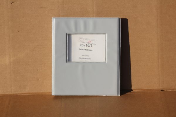 ORIGINAL BUNDESWEHR ZDV 10/1 Innere Führung