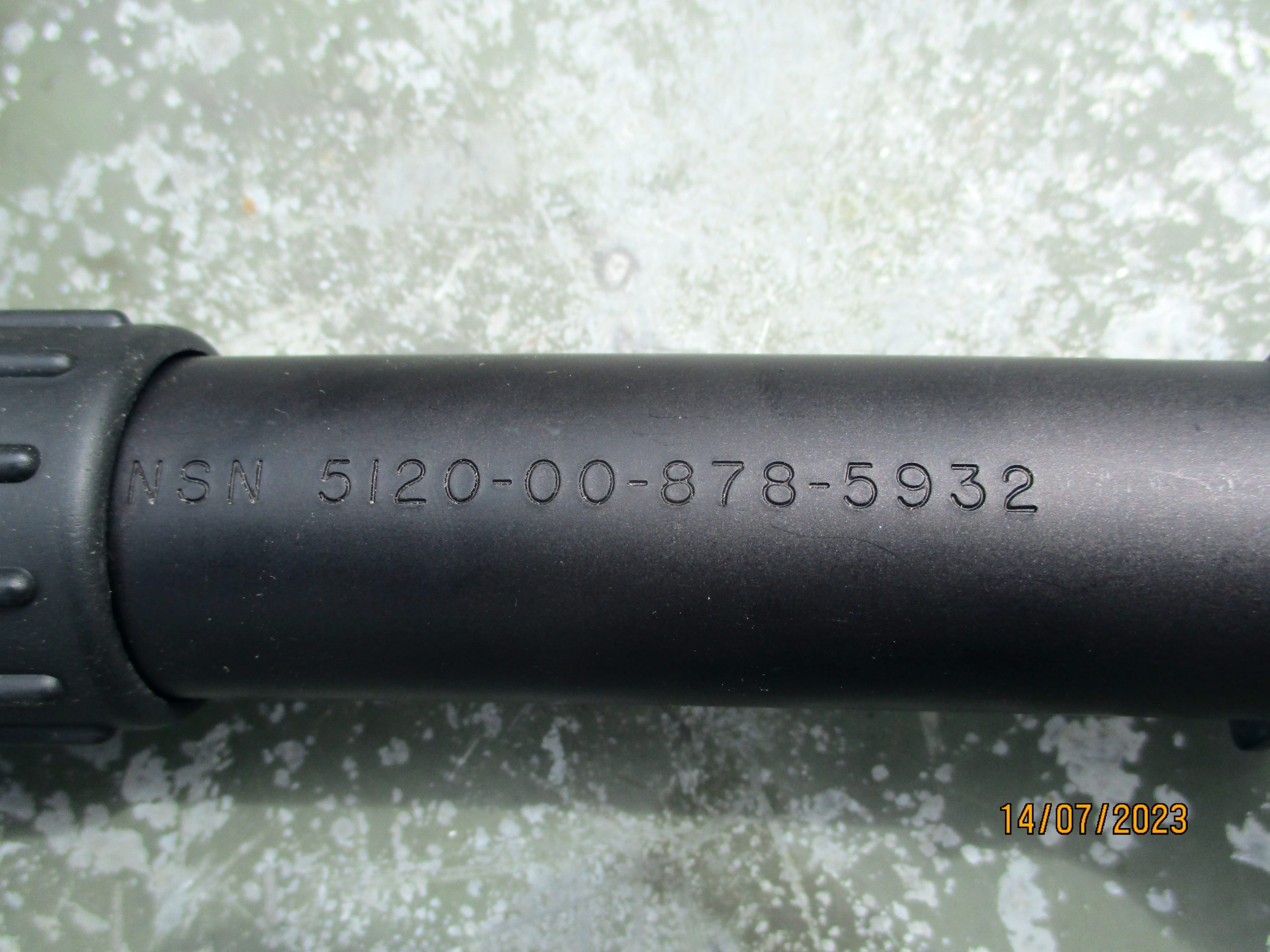 US Army Klappspaten Dreifachspaten Intrenching Tool – Bild 3