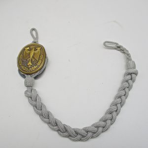 Schützenschnur der Bundeswehr in Bronze