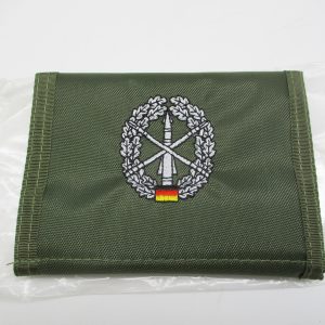 Bundeswehr Geldbörse Truppengattungsabzeichen Heeresflugabwehr