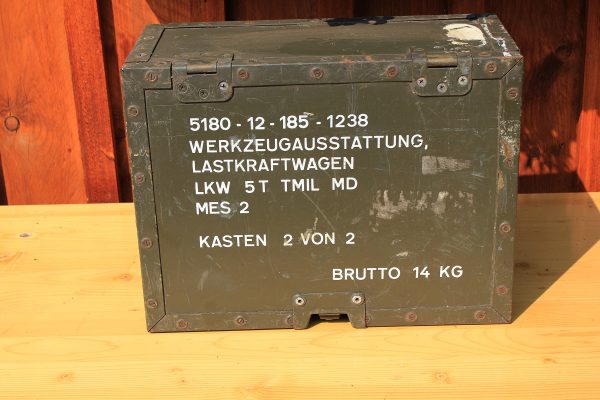 Werkzeugkiste  MES 2 LKW 5 TMIL DB Bundeswehr – Bild 3