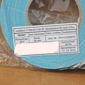 Original Bundeswehr Panzerband Tape blau