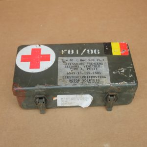 Verbandskasten Verbandskiste belgische  Armee VW Iltis Bombardier