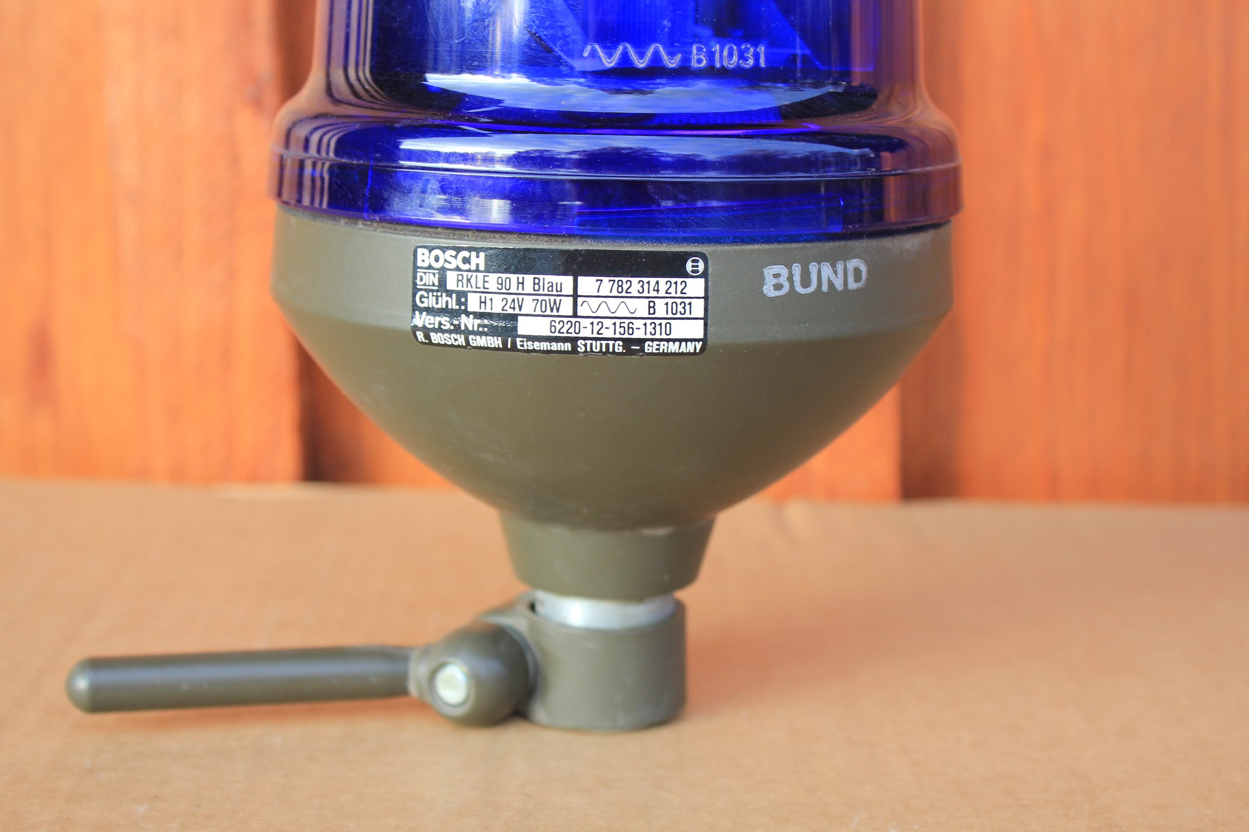 Blaulicht Bosch RKLE 90 Rundumleuchte Warnleuchte Bundeswehr – Bild 3