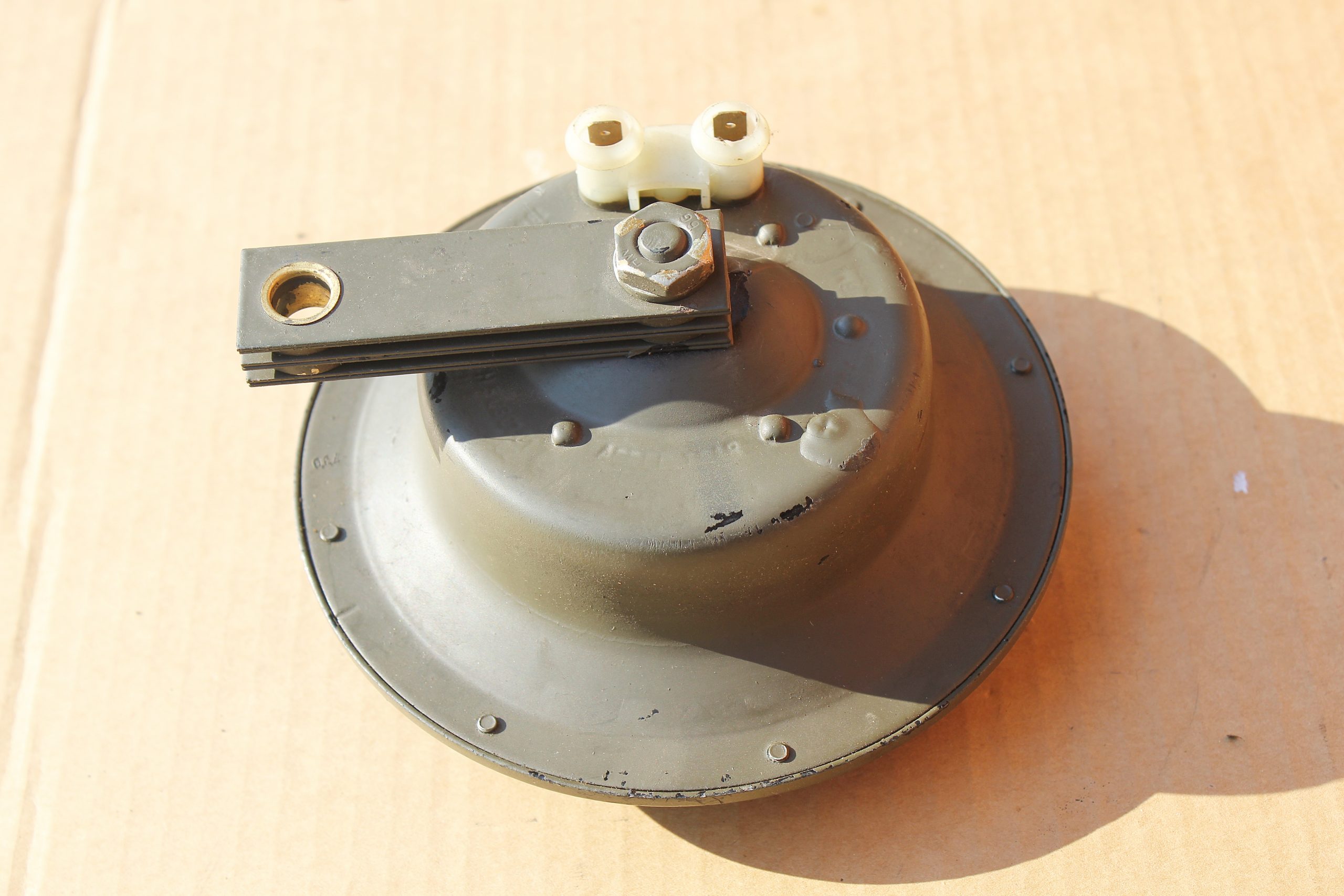 Bosch Starktonhupe Hupe/Horn Typ 0 320 203 007 Bundeswwehr – Bild 3