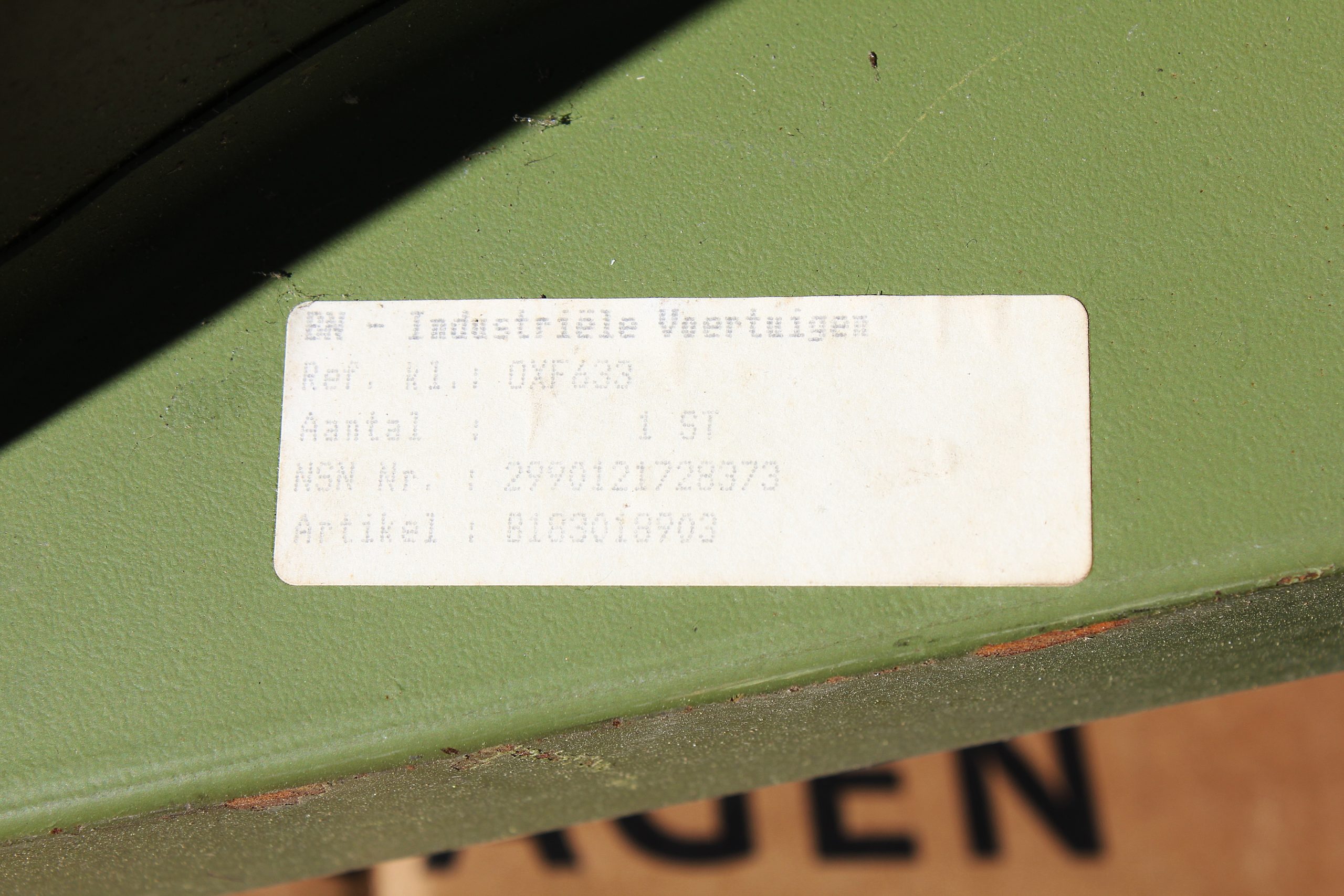 Unterfahrschutz Triebwerkunterschutz vorne VW Iltis Bombardier – Bild 2