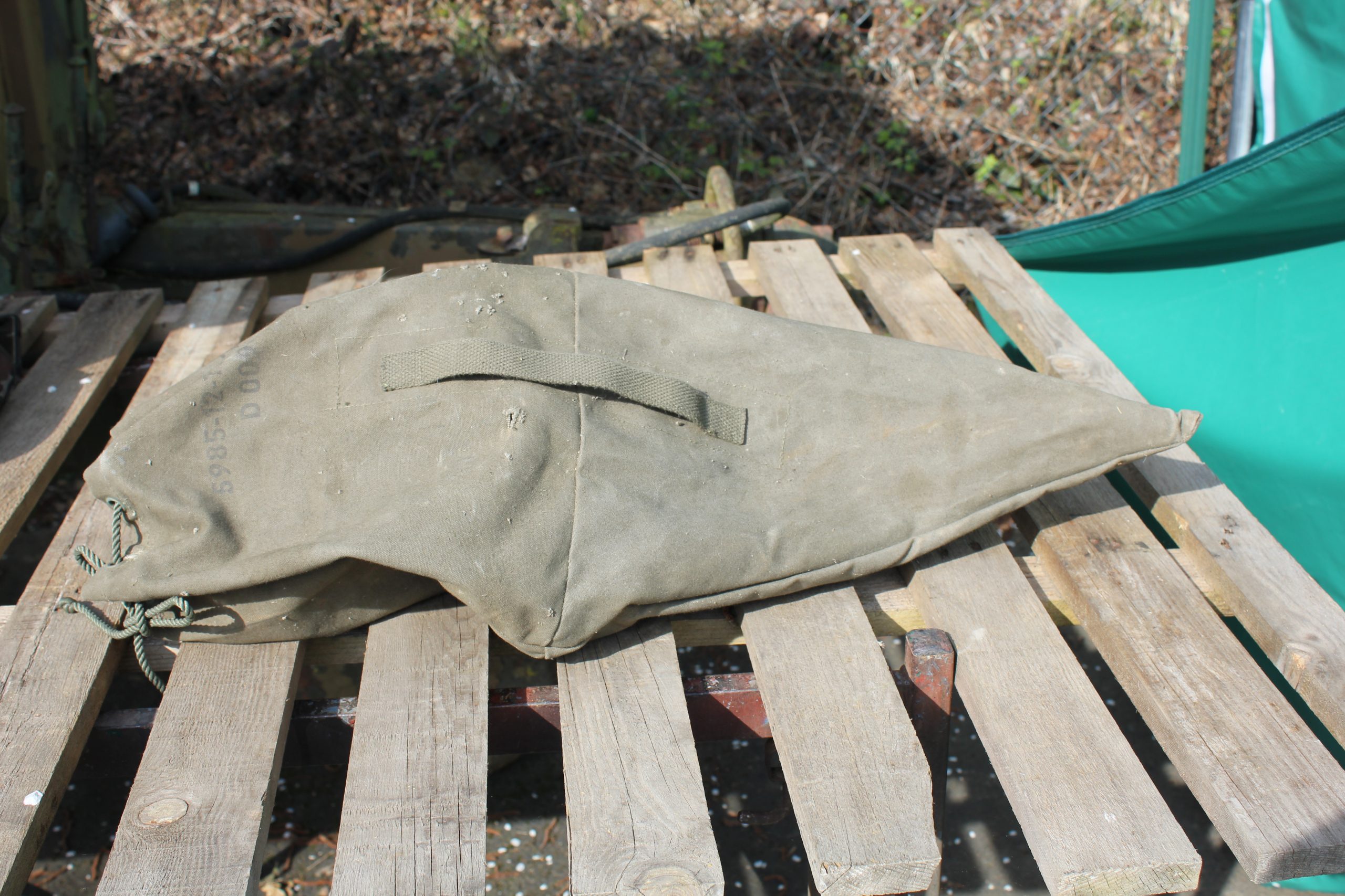 Mastfuß / Standantenne STA 80 mit Transportbeutel Bundeswehr – Bild 2