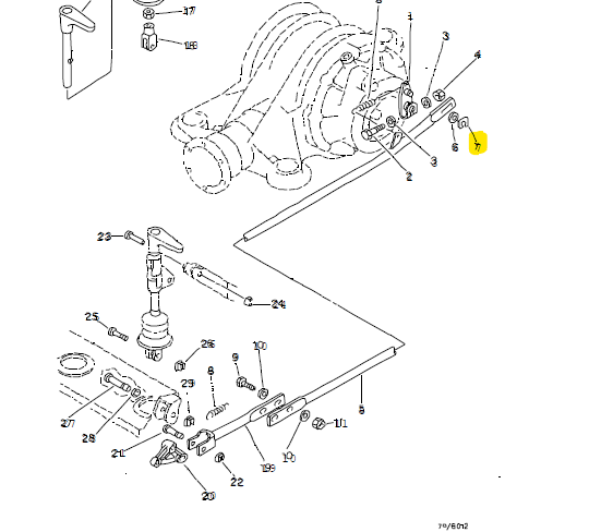 Sicherungsring Sicherungsblech Differentialgetriebe VW Iltis Bombardier – Bild 2