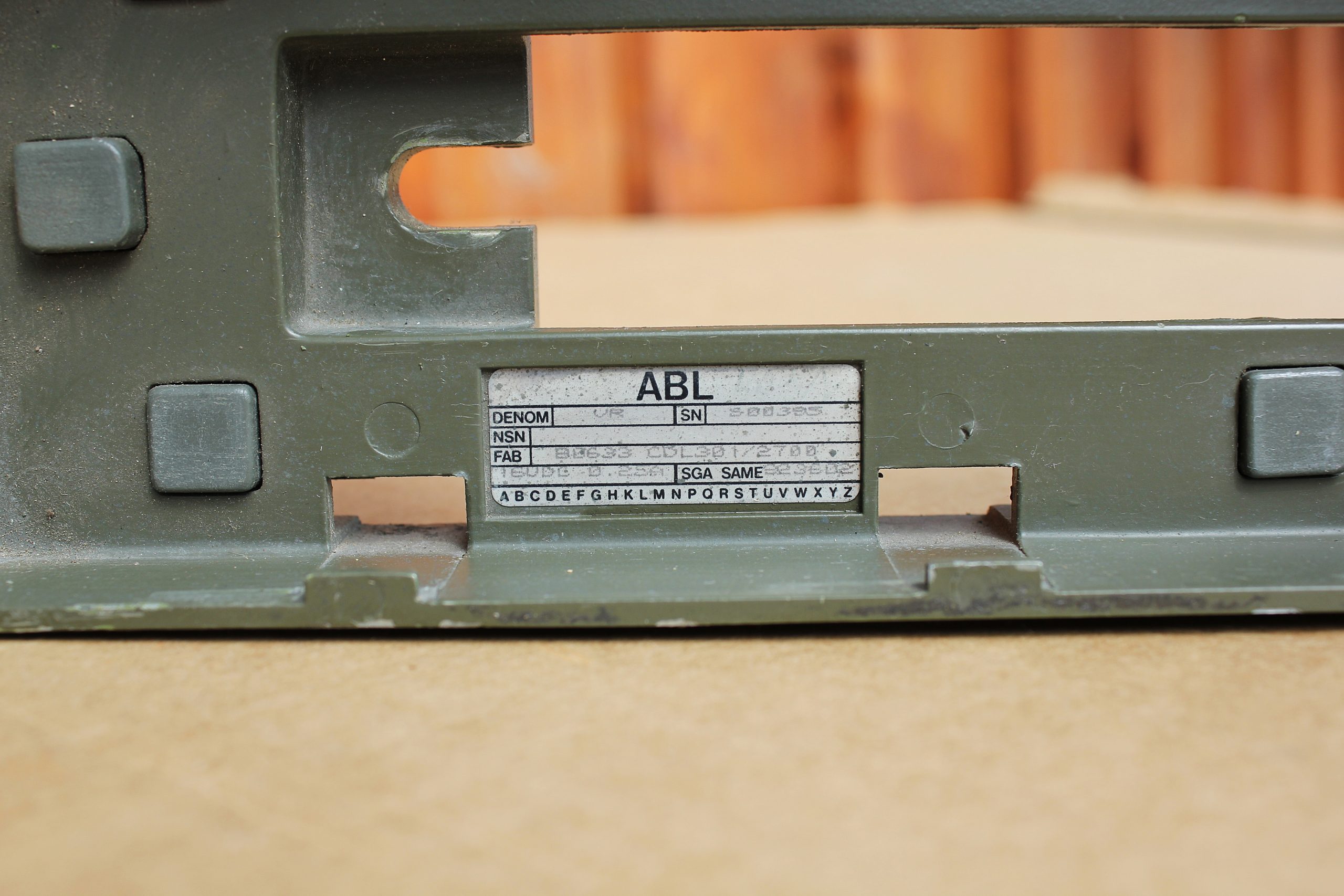 Halter-Tastaturradio BAMS-Funkgerät Iltis Bombardier – Bild 2