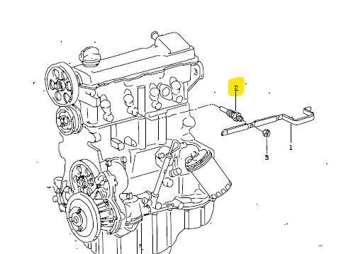 Bosch Glühkerze 24V VW Iltis Diesel – Bild 2