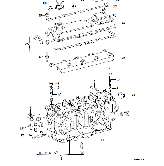 Dichtsatz Motor VW Iltis Bombardier – Bild 3