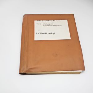 ORIGINAL BUNDESWEHR TDV 2320/050-30 LKW 0,5 t tmil gl VW Iltis Werkstatt-Handbuch