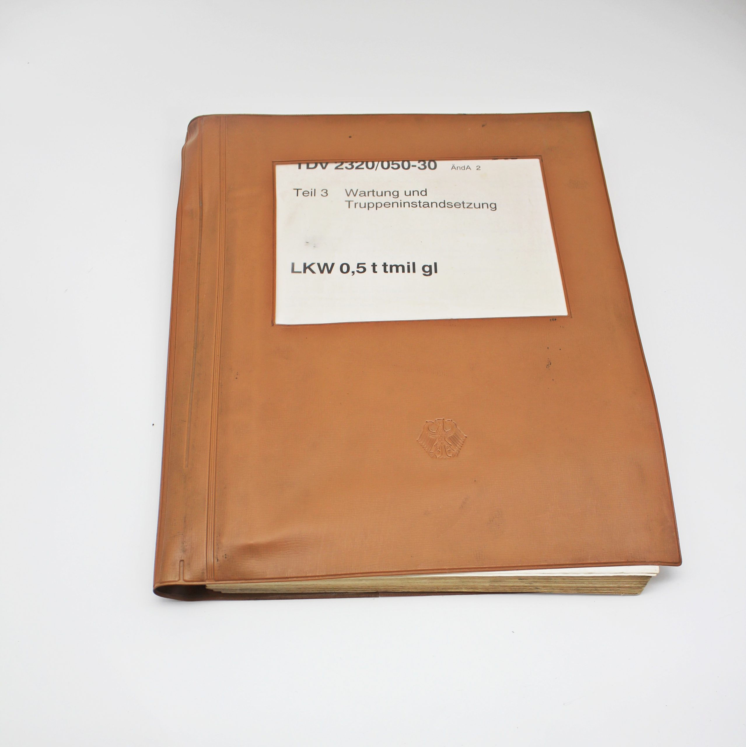 ORIGINAL BUNDESWEHR TDV 2320/050-30 LKW 0,5 t tmil gl VW Iltis Werkstatt-Handbuch